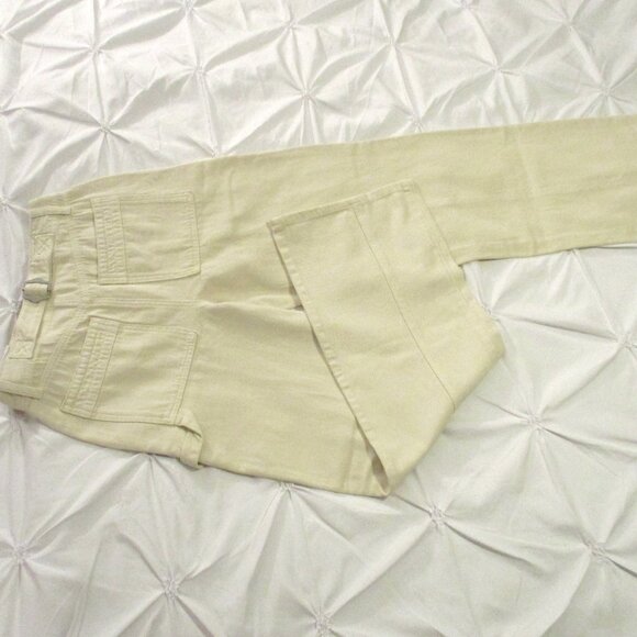 CARPENTER PANTS - CREAM LOW RISE - 5/27 - NWT - Picture 2 of 11